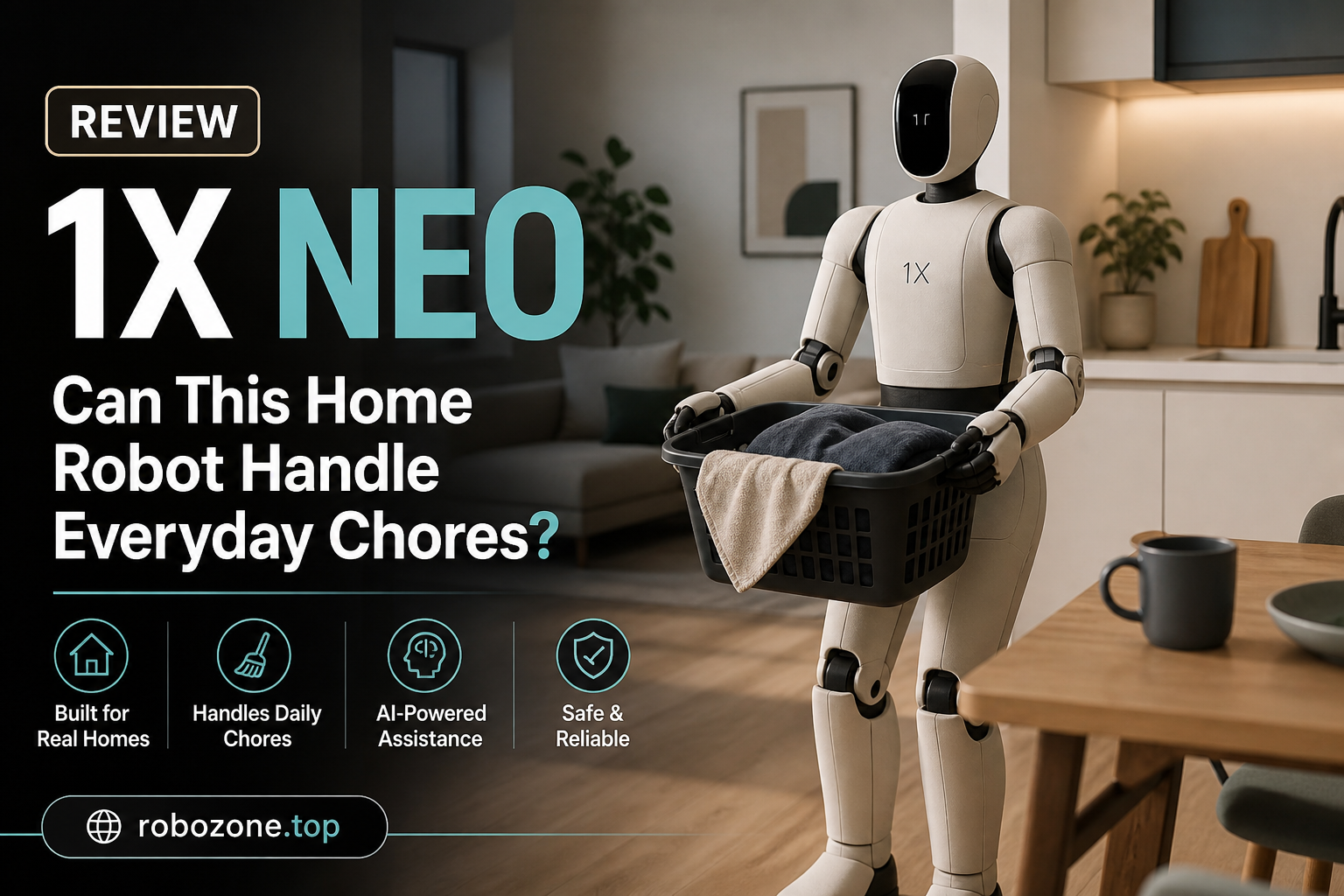 1X NEO Review: Can This Home Robot Handle Everyday Chores?