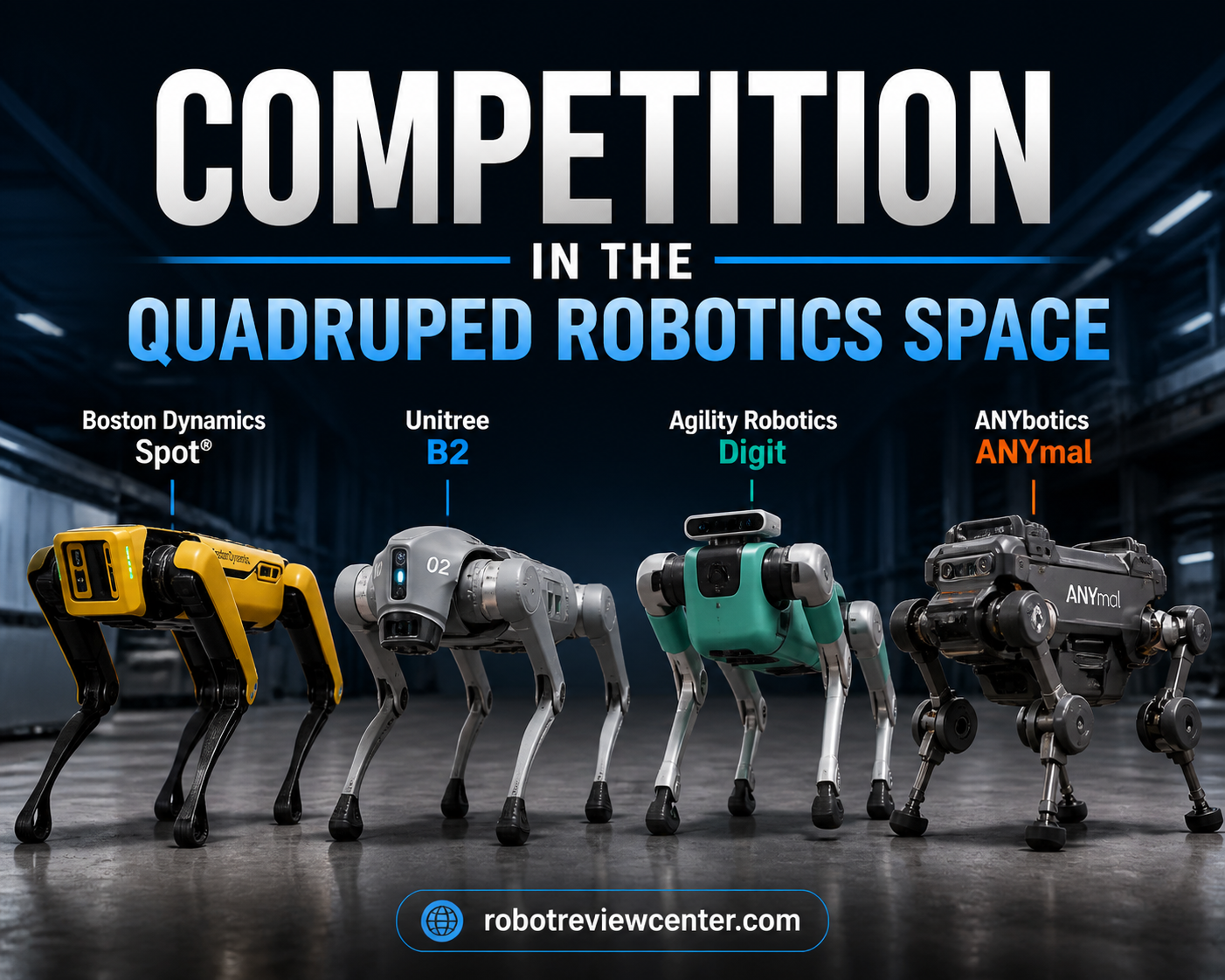 Competition in the Quadruped Robotics Space Competition in the Quadruped Robotics Space