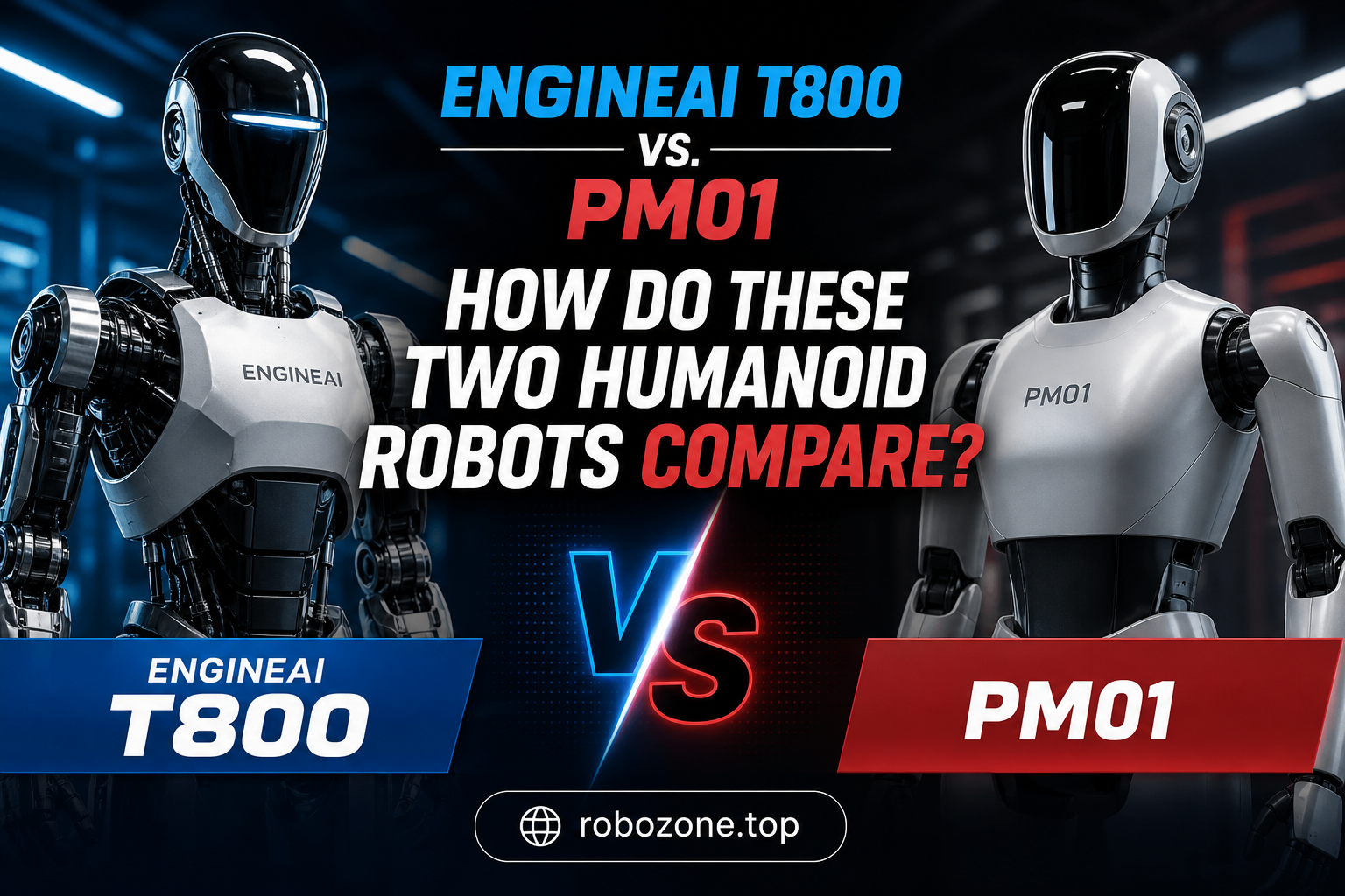 EngineAI T800 vs. PM01: How Do These Two Humanoid Robots Compare?