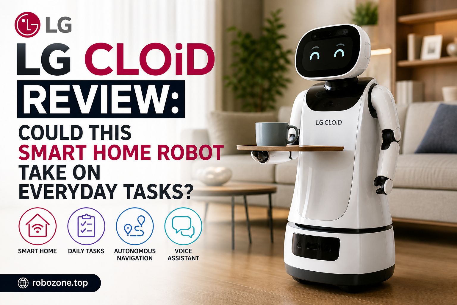 LG CLOiD Review: Could This Smart Home Robot Take On Everyday Tasks?