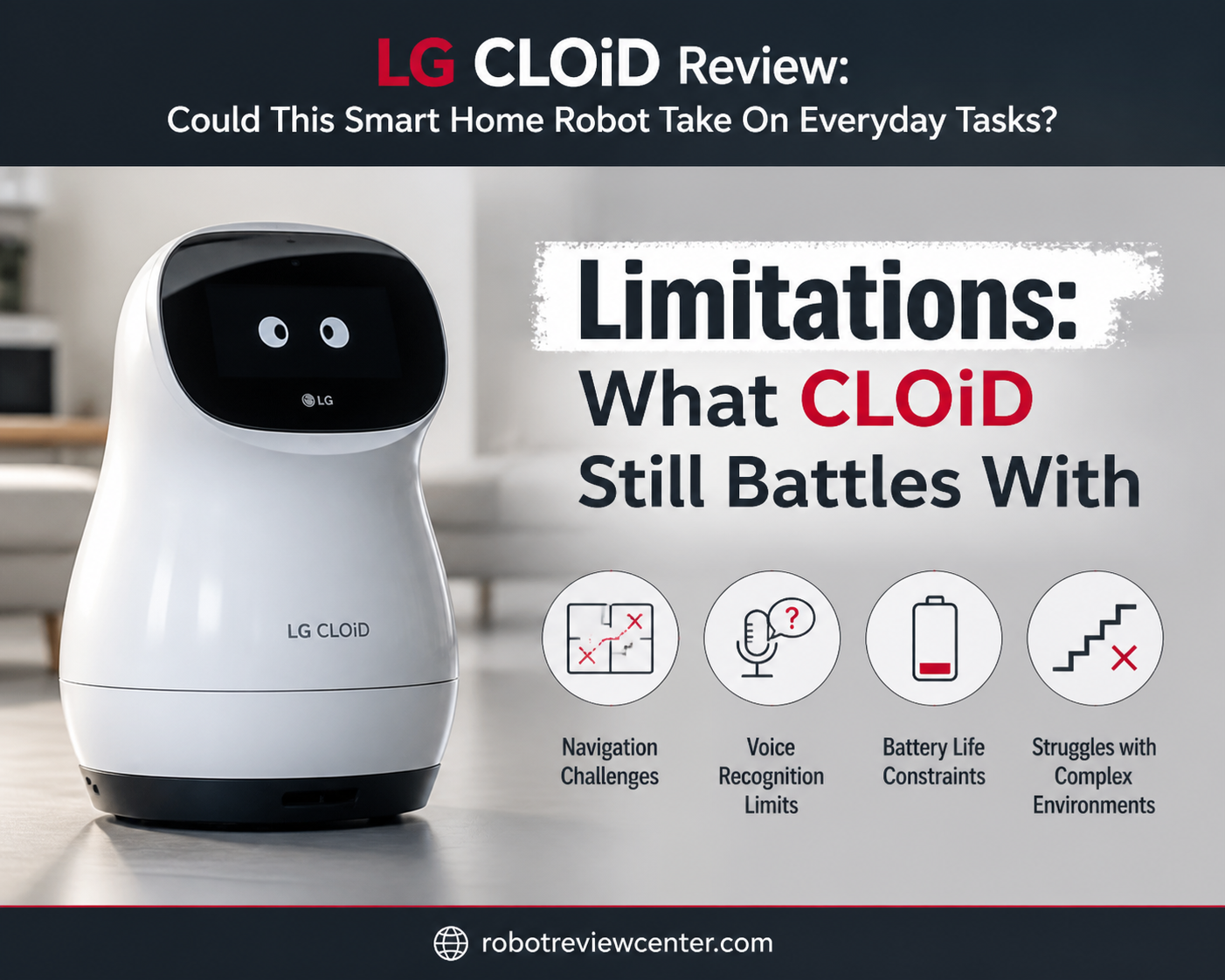 Limitations: What CLOiD Still Battles With Limitations: What CLOiD Still Battles With
