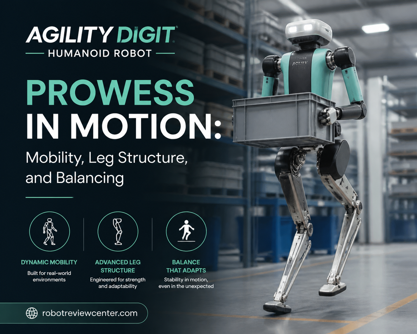 Prowess in Motion: Mobility, Leg Structure, and Balancing