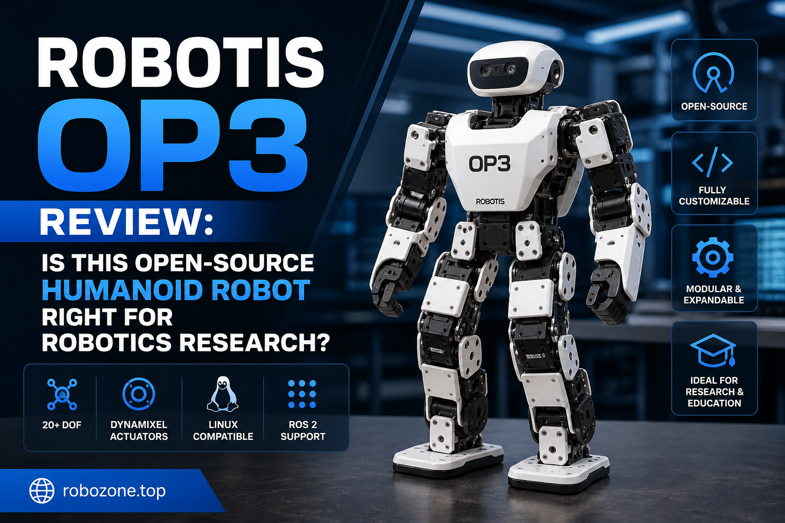 ROBOTIS OP3 Review: Is This Open-Source Humanoid Robot Right for Robotics Research?