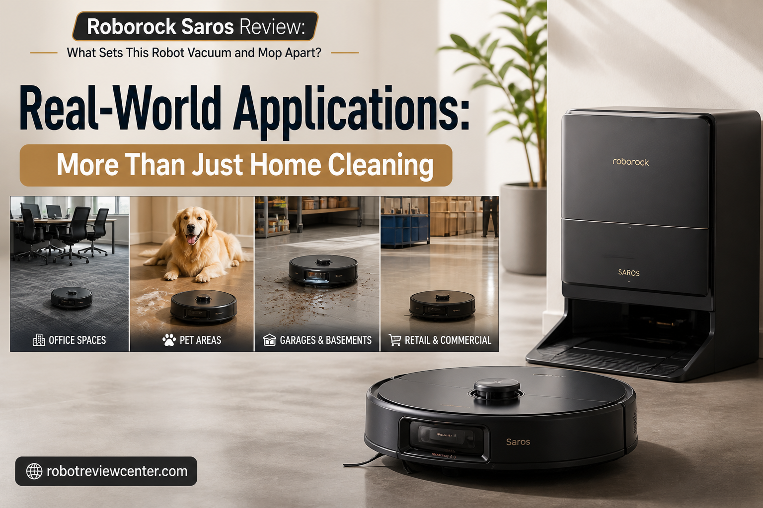 Real-World Applications: More Than Just Home Cleaning Real-World Applications: More Than Just Home Cleaning