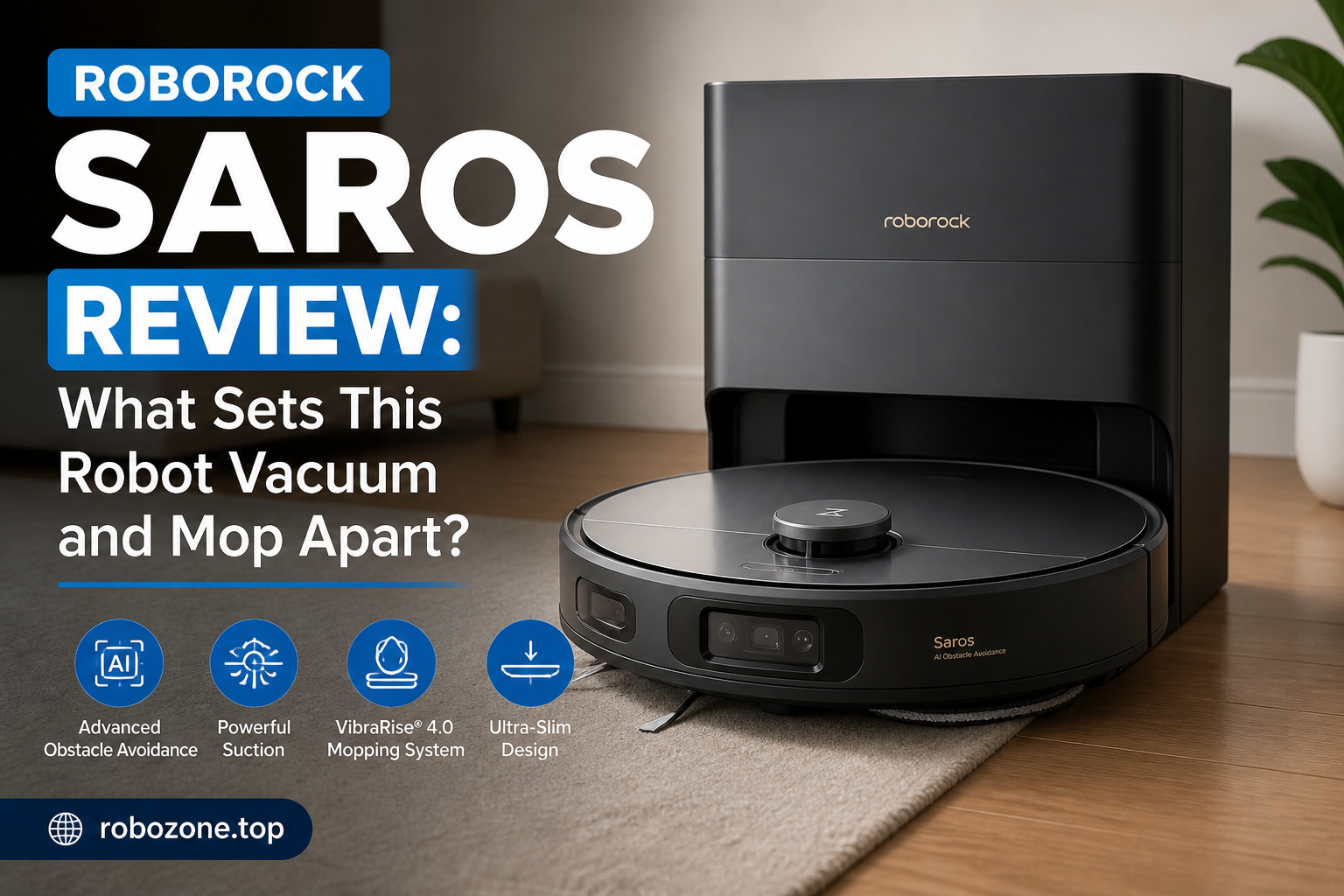 Roborock Saros Review: What Sets This Robot Vacuum and Mop Apart?