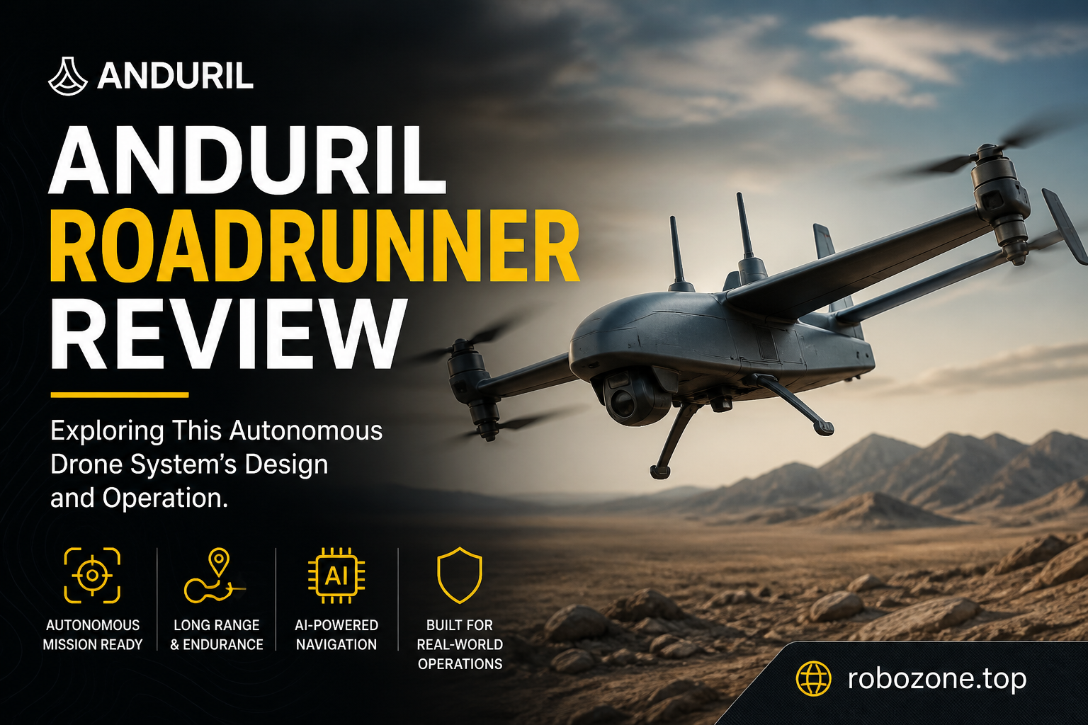 Anduril Roadrunner Review: Exploring This Autonomous Drone System’s Design and Operation