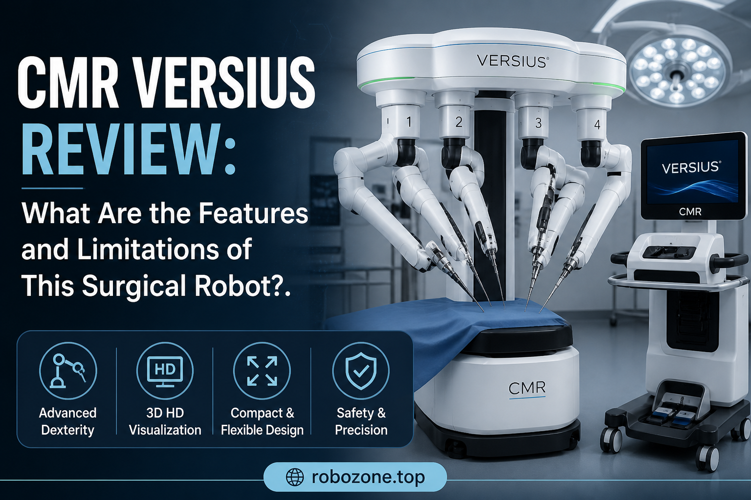 CMR Versius Review: What Are the Features and Limitations of This Surgical Robot?