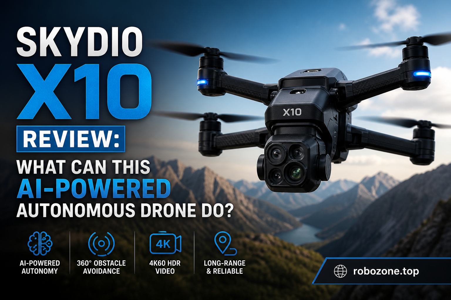 Skydio X10 Review: What Can This AI-Powered Autonomous Drone Do?