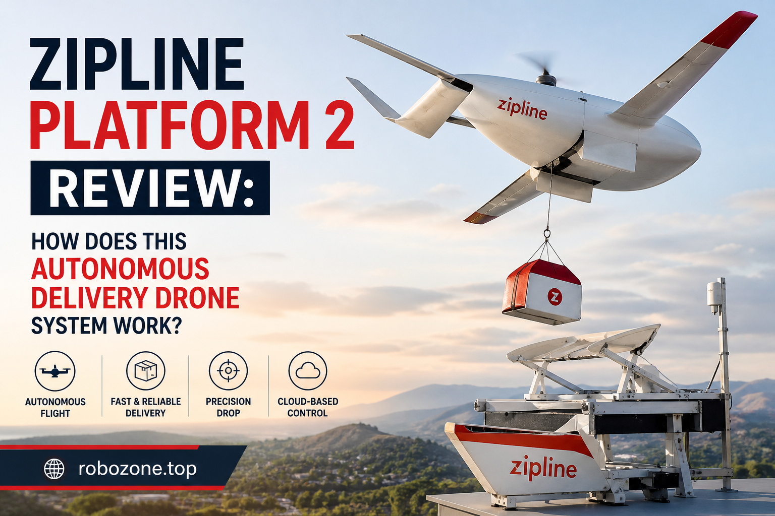Zipline Platform 2 Review: How Does This Autonomous Delivery Drone System Work?